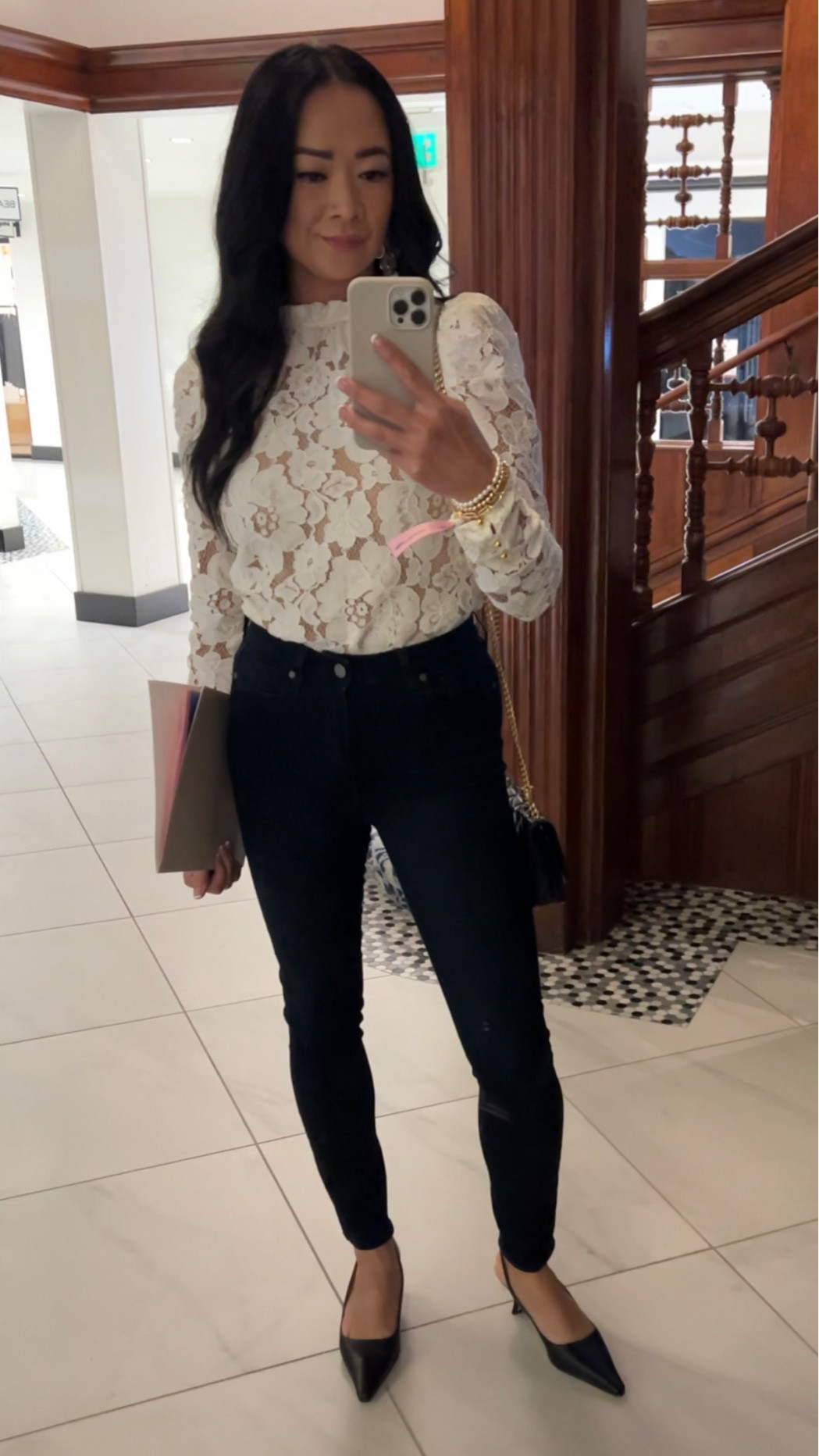 Fall OOTD outfits 


Revolve, Paige Denim jeans, lace blouse, layered bracelets, mules

#LTKstyletip #LTKshoecrush #LTKover40