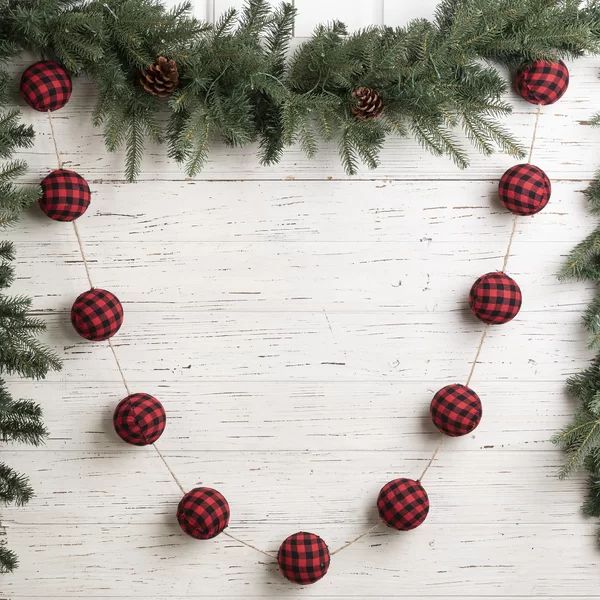 6.5' Plaid Garland | Wayfair North America