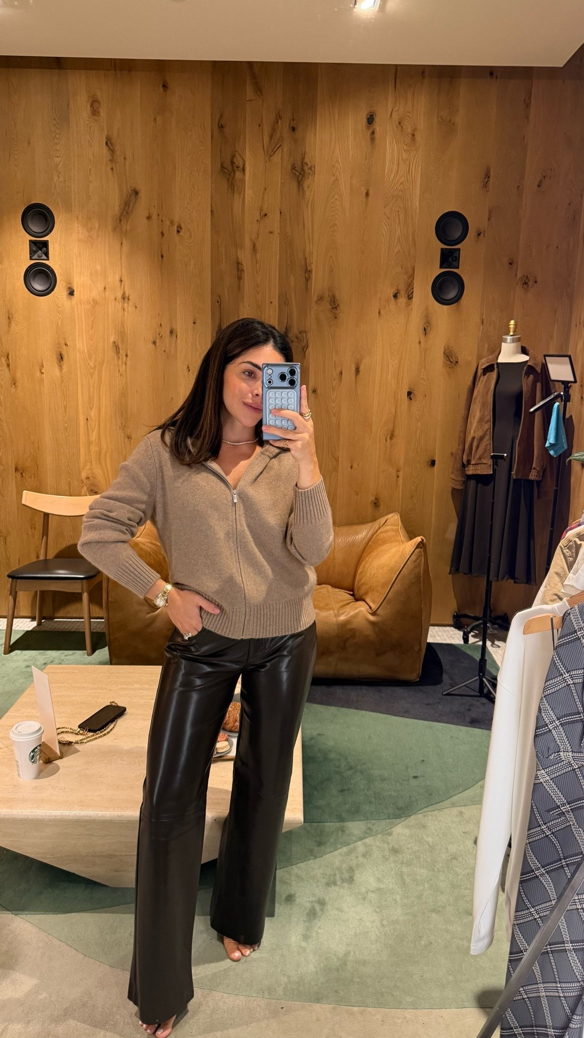 Sweater - Medium 
Pants - size 2

#LTKfall #LTKworkwear #LTKtravel