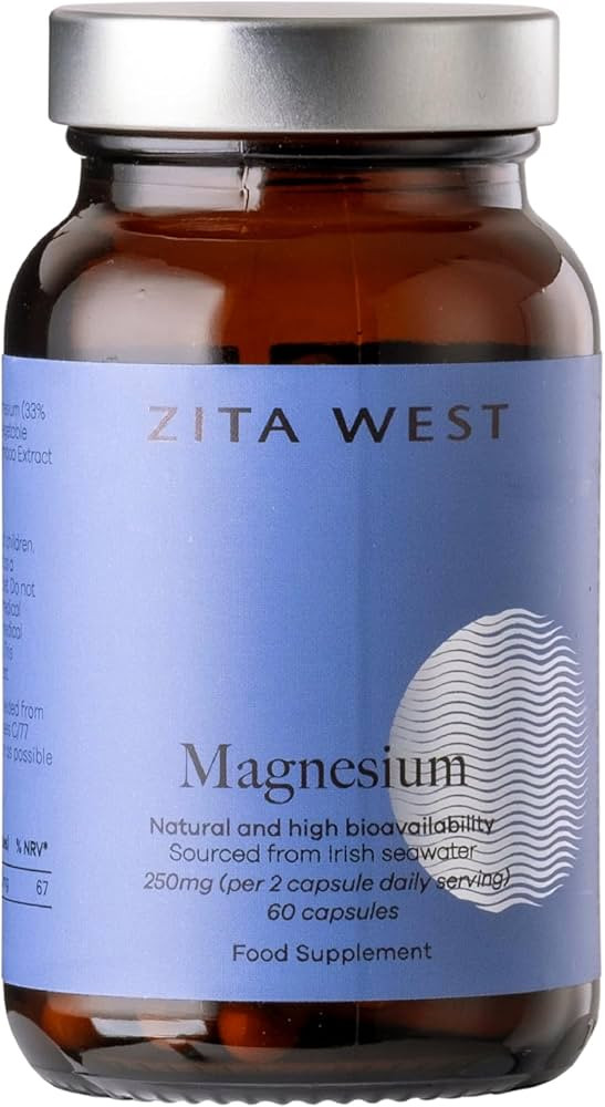 Zita West Marine Magnesium Supplements – High Absorption Magnesium Tablets for Fertility & Horm... | Amazon (UK)