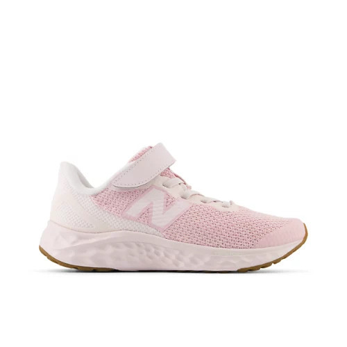New Balance Kids' Fresh Foam Arishi v4 Bungee Lace with Top Strap Pink - Pink | Joe's New Balance Outlet