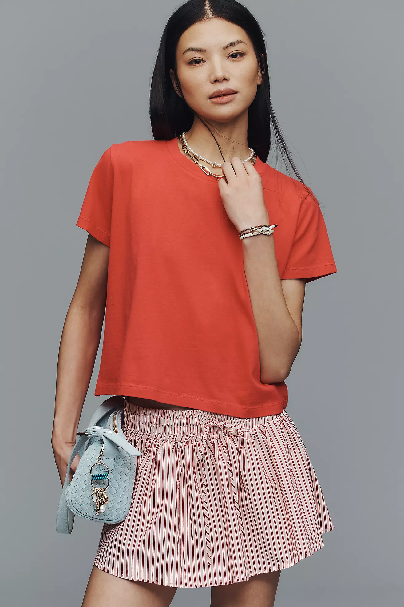 LSPACE All Day Short-Sleeve Top | Anthropologie (US)