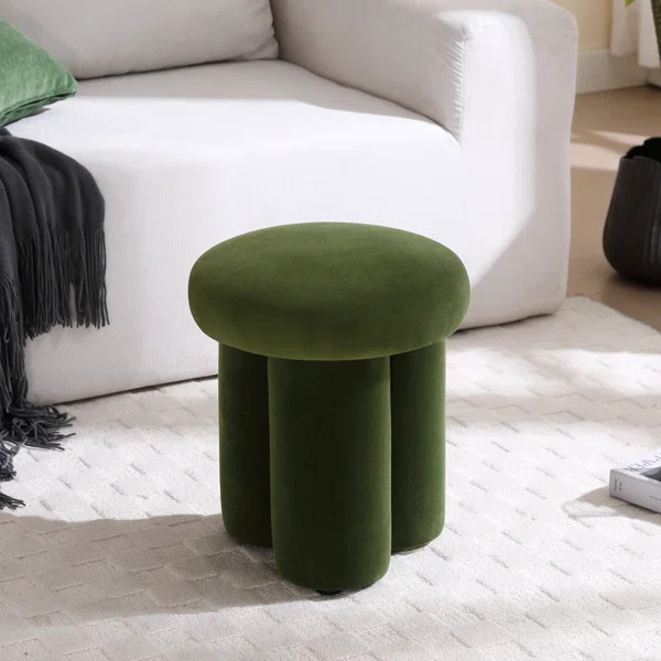 Bohman 15" Wide Upholstered Ottoman | Wayfair North America