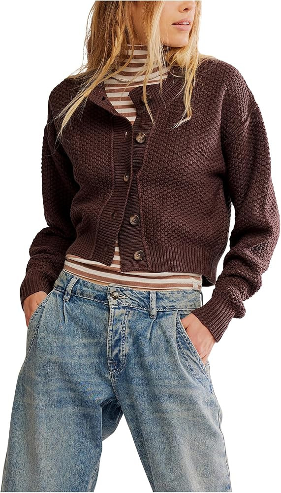 Free People Women's Lila Cardigan | Amazon (US)