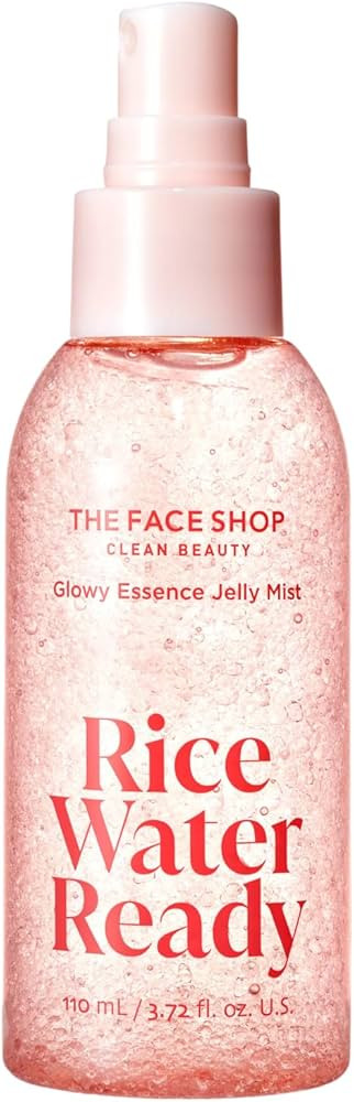 The Face Shop Rice Water Ready Glowy Essence Jelly Mist, Korean Skin Care, Skin Prep for Makeup w... | Amazon (US)