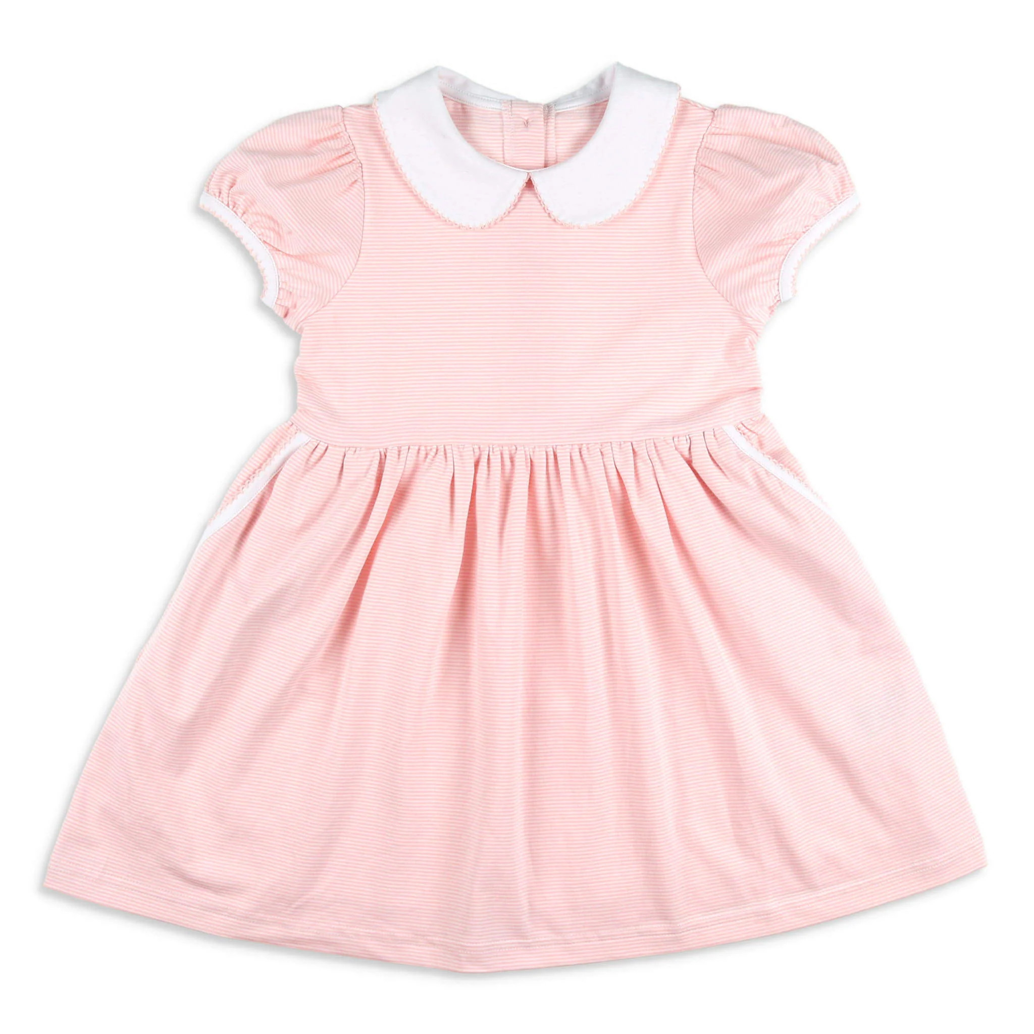 Sophie Stripe Collar Dress | Shrimp and Grits Kids