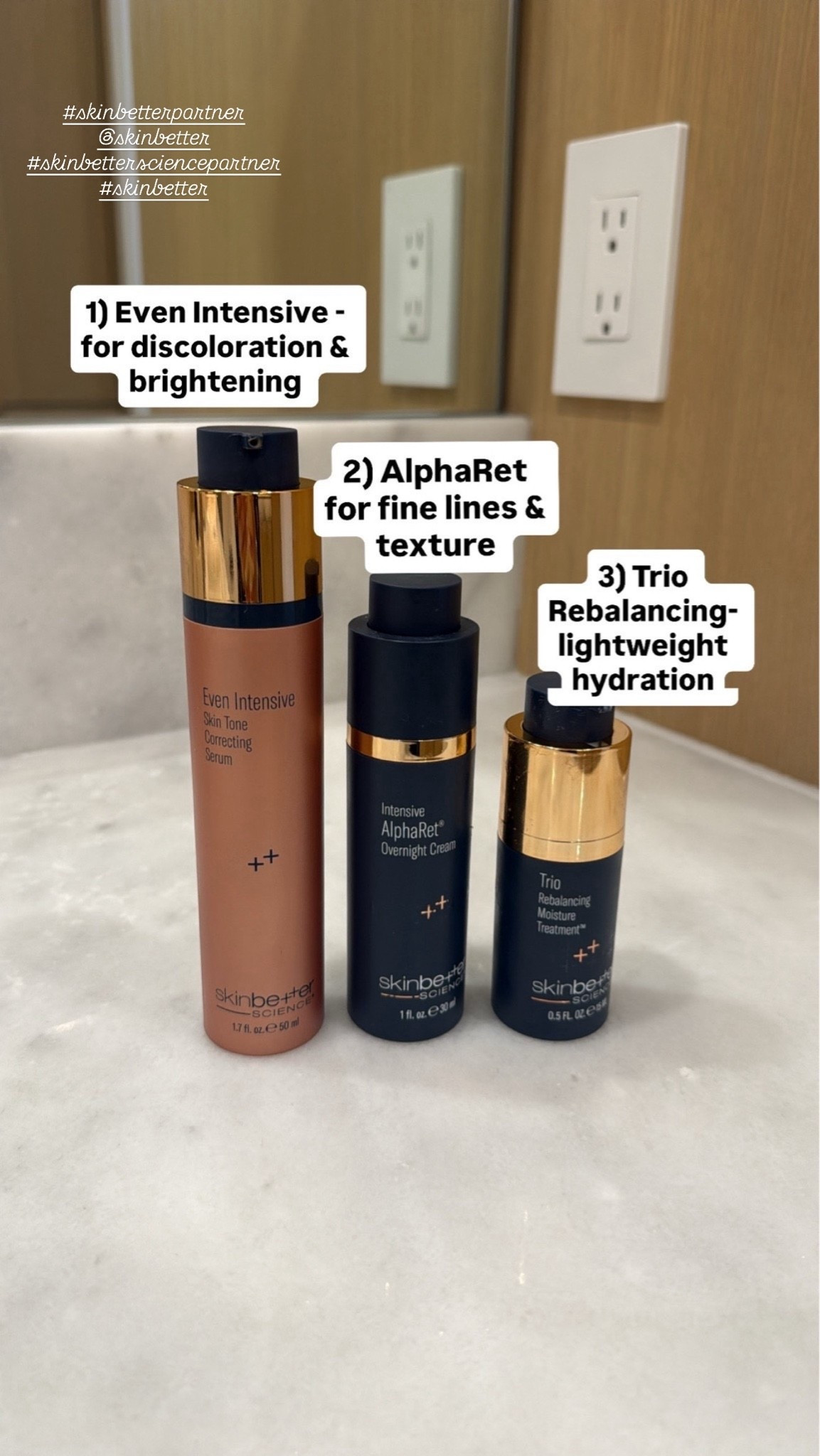 #skinbettersciencepartner These 3 have earned a permanent spot in my evening routine lately! I've been working hard on my skin and effective skincare is a huge part of that! Linking these here from  @skinbetter #skinbetterpartner #skinbetter

#LTKBeauty #LTKOver40