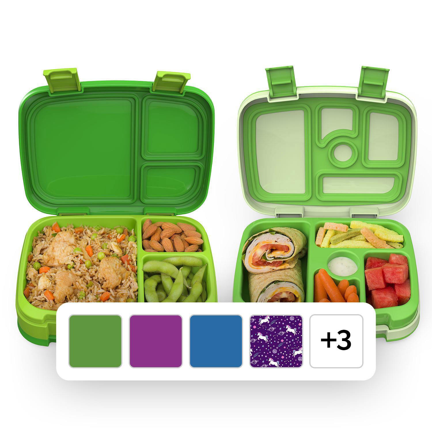 One Bentgo Fresh & One Bentgo Kids-Green:- Green | Sam's Club