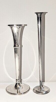 Pair Antique Sterling Bud Vases American Baldwin & Miller and Webster Weighted  | eBay | eBay US