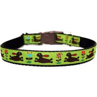 Bunny Dog Collar 3/4"" Spring Easter For Dogs | Etsy (US)