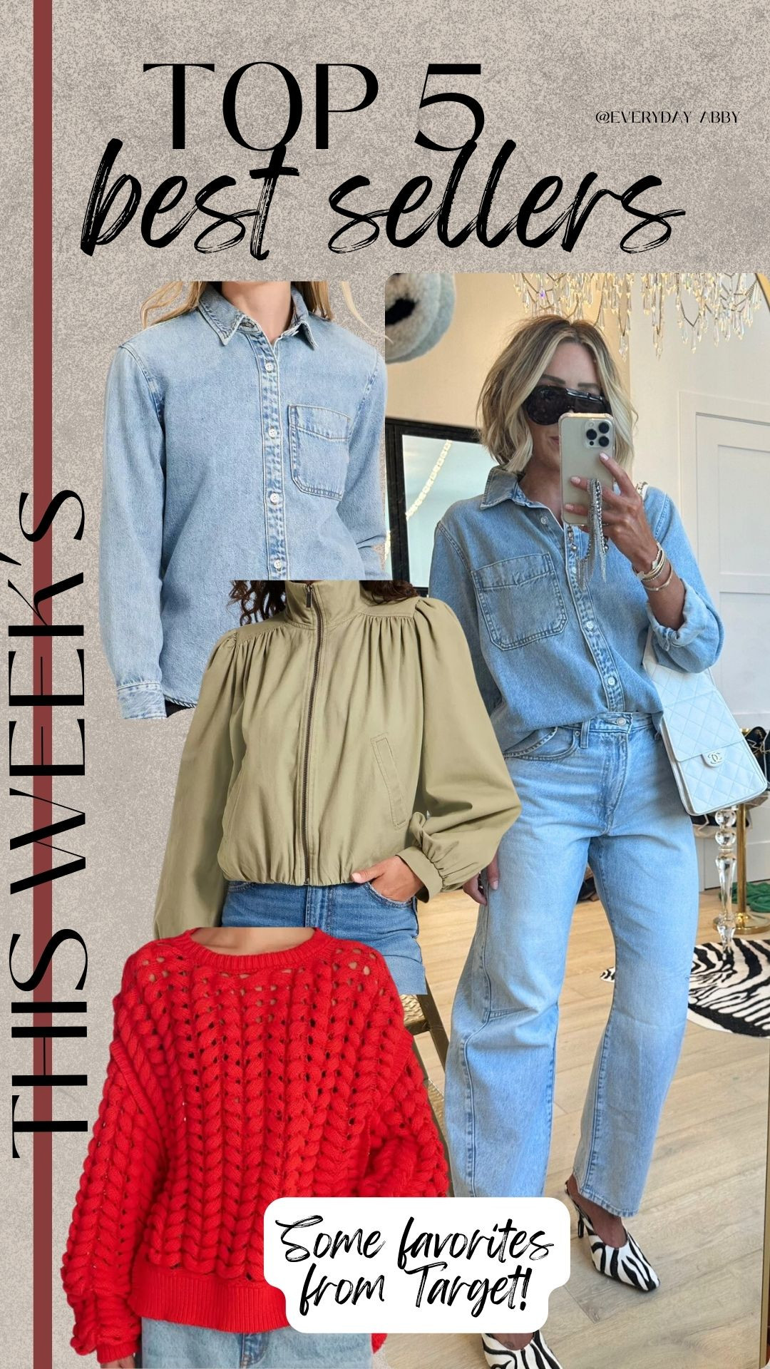 Some best selling favorites from Target! 

 

#LTKgrwm #LTKootd