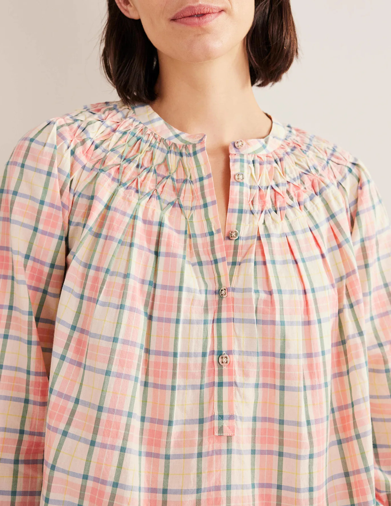Smocking Detail Popover | Boden (US)