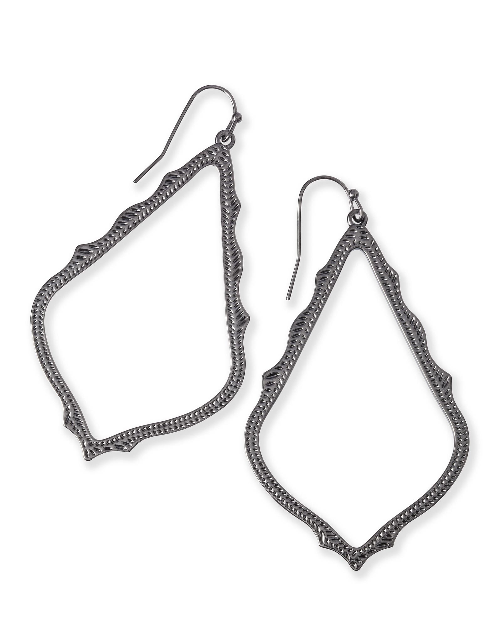 Sophee Drop Earrings in Gunmetal | Kendra Scott