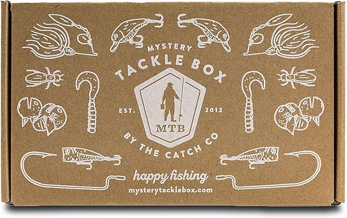 Catch Co Mystery Tackle Box Freshwater Largemouth and Smallmouth Bass Lures Fishing Kit | Amazon (US)