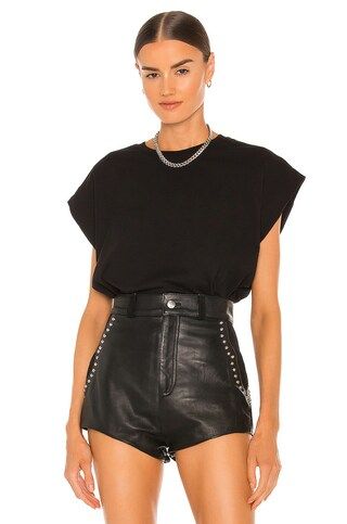 PISTOLA Trina Muscle Tee in Black from Revolve.com | Revolve Clothing (Global)