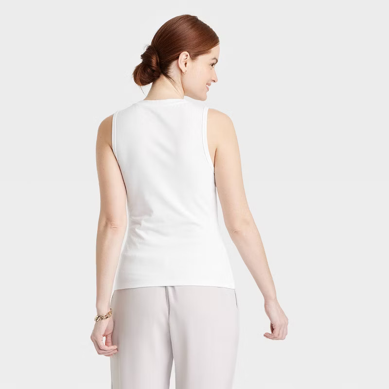 Women's U-Neck Slim Fit Tank Top - A New Day™ | Target