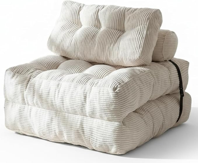 MAXYOYO Folding Sofa Bed, Convertible Sleeper Chair with Pillow Foldable Mattress with Back Suppo... | Amazon (US)