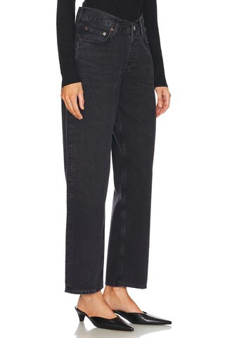 AGOLDE V Waist Baggy in Hitch from Revolve.com | Revolve Clothing (Global)