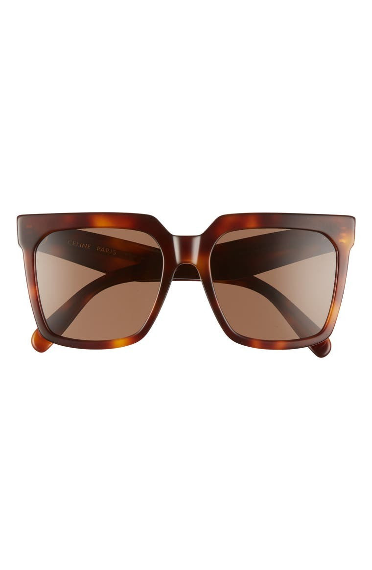 55mm Polarized Square Sunglasses | Nordstrom