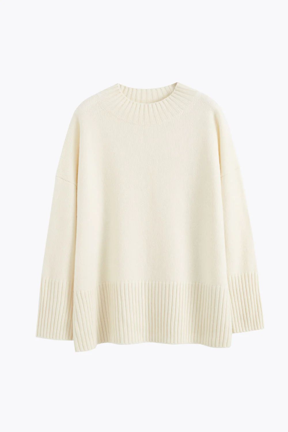 Cream Cashmere Comfort Sweater | Chinti and Parker