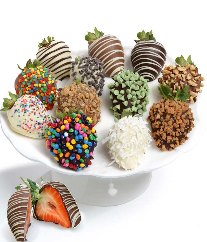 Ultimate Assortment Chocolate Covered Strawberries | From You Flowers
