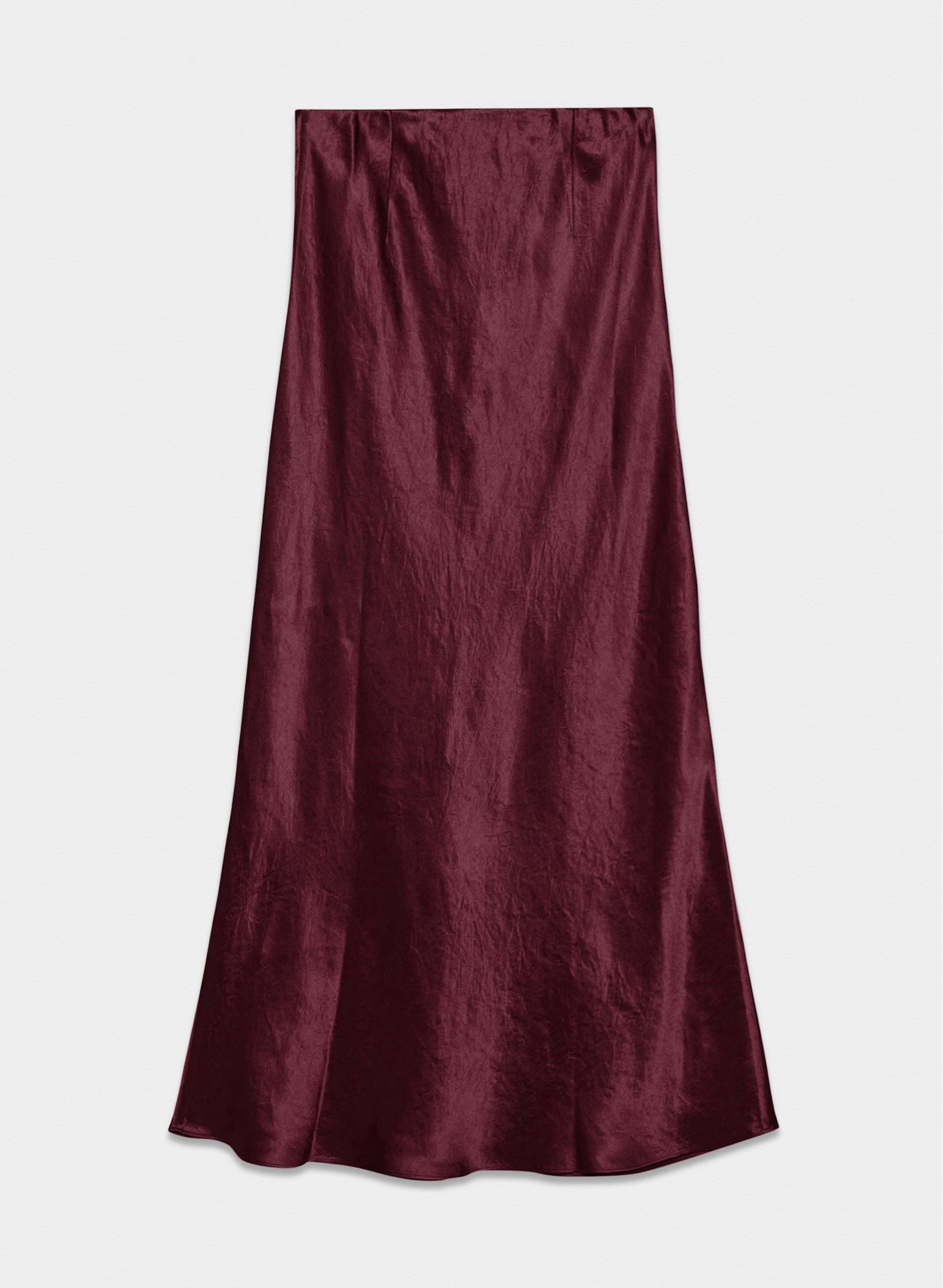 Fall favorite satin burgundy skirt 

#LTKautumn