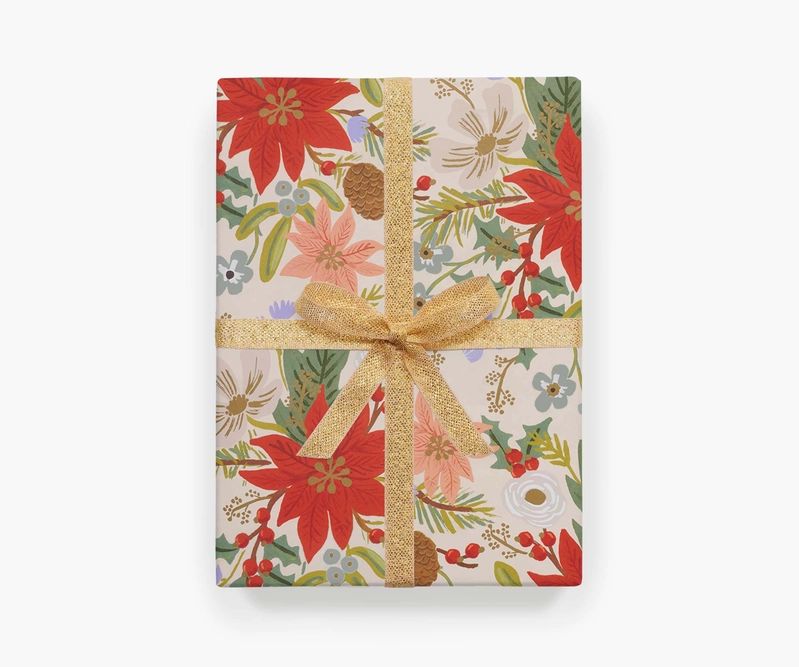 Poinsettia Wrapping Sheets | Rifle Paper Co.