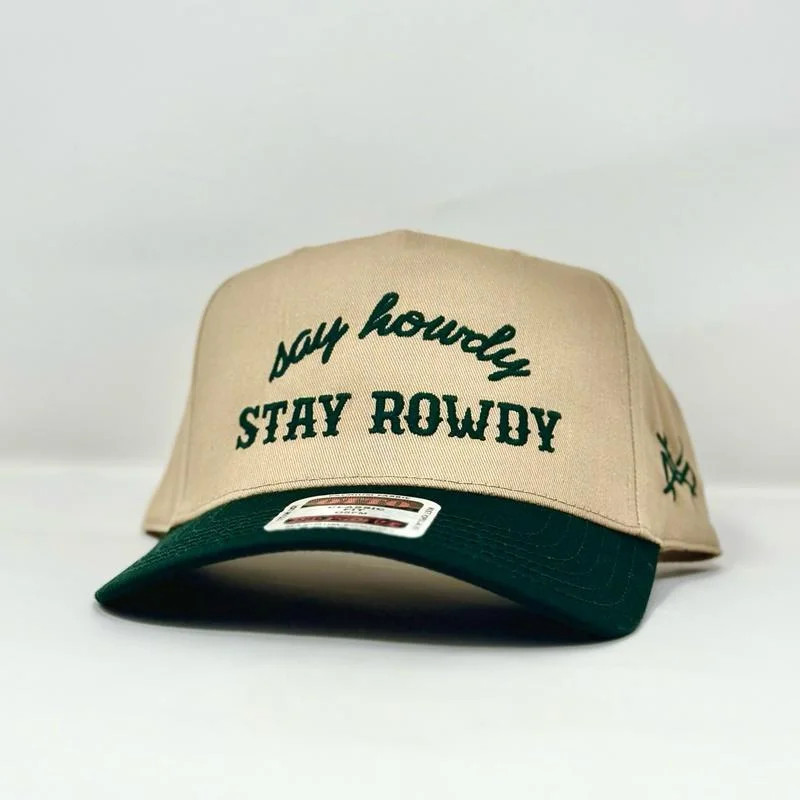 Say Howdy Stay Rowdy Trucker hat madhatterco hat | Walmart (US)