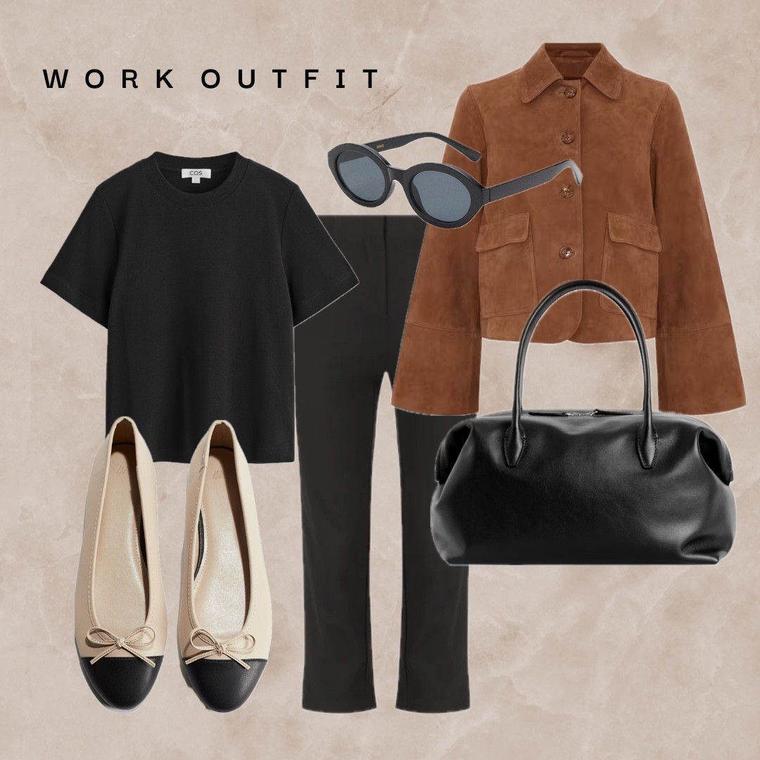 Three ways to style a suede jacket. 

Look three - work outfit 

#LTKuk #LTKstyletip #LTKspring