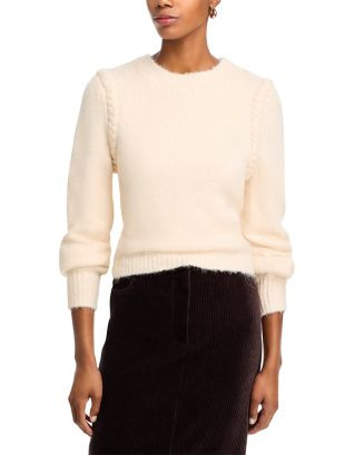 Fluffy Knit Braided Sweater | Bloomingdale's (US)