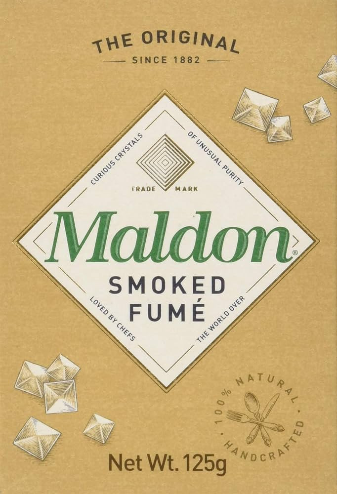 Maldon Crystal Smoked Sea Salt, 125g | Amazon (CA)