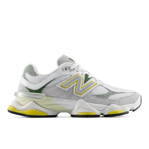 New Balance Unisex 9060 Sneakers - White/Yellow (Size 6.5) | New Balance Athletics, Inc.