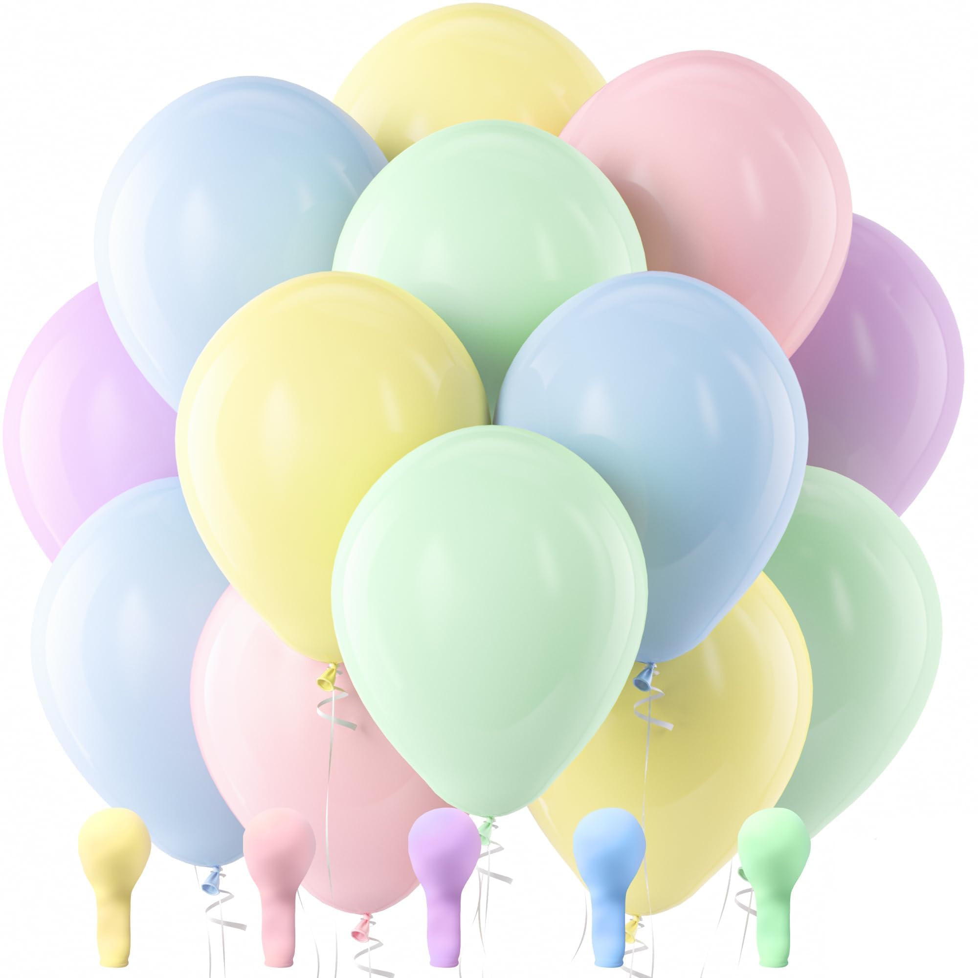 XEANCO Balloons 50 Pcs, Beautiful 10 inches Latex Balloons, Party Balloons, Wedding Balloons for ... | Amazon (UK)
