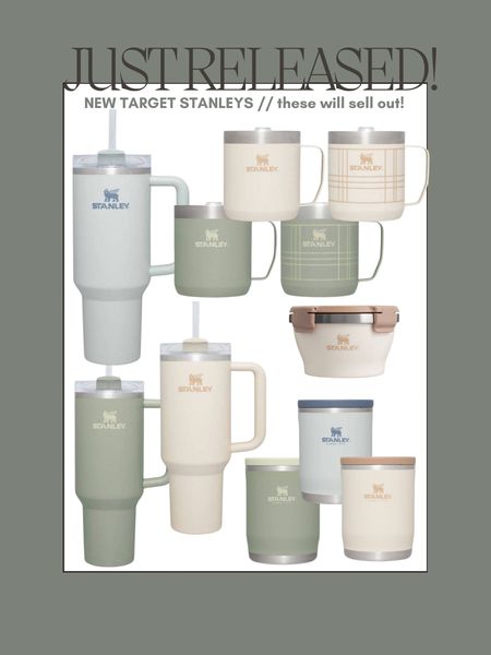 New set of Stanleys are out!!! There will sell out fast so grab them while you can! Stanley x Target x Hearth & Hand. I love these colors and new storage/travels styles! 

#LTKhome #LTKstyletip #LTKfindsunder50