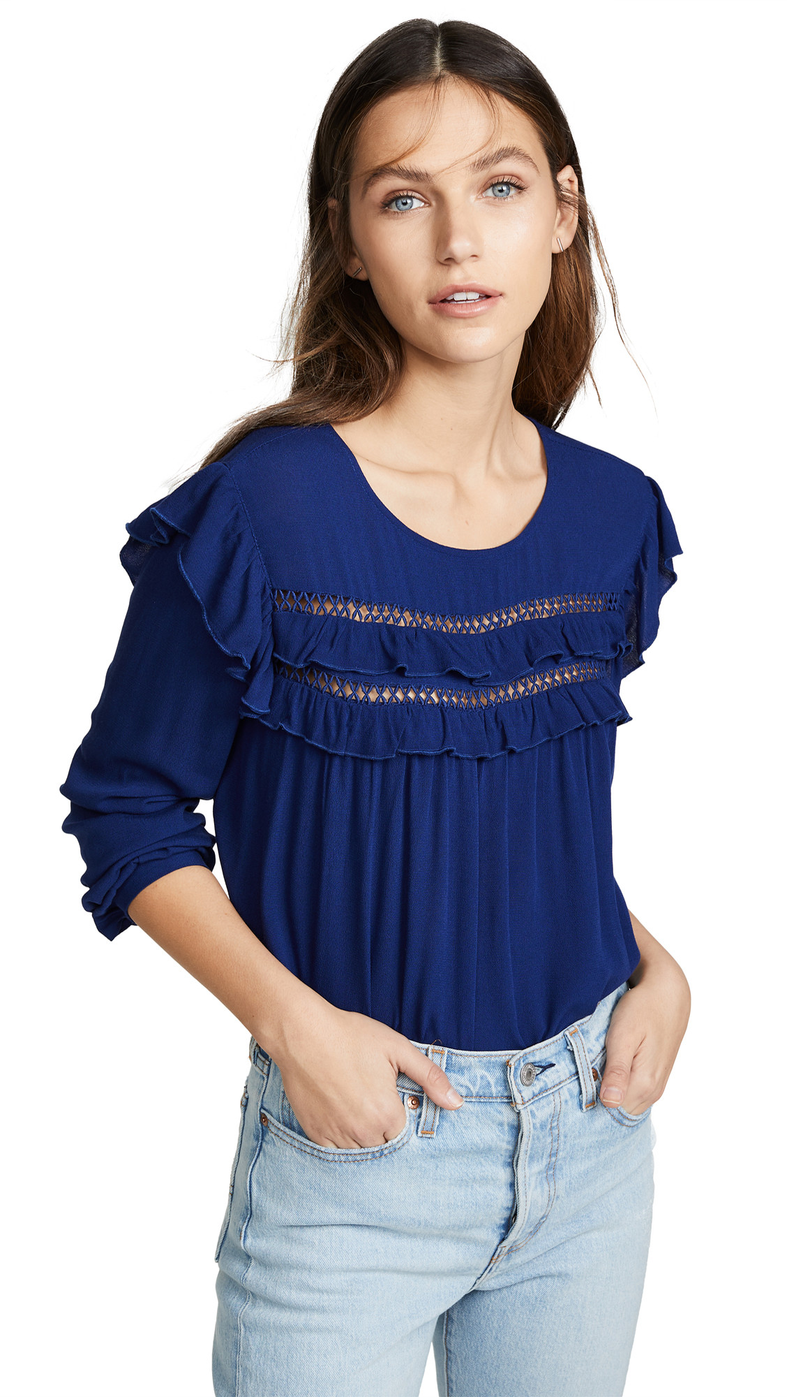 BB Dakota Jack by BB Dakota Fine and Fancy Blouse | Shopbop