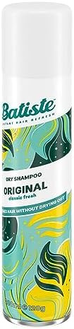 Batiste Original Dry Shampoo, 6.76 OZ / 200ml , Powder, Oily Hair, Oil Control, Citrusy Scent | Amazon (US)