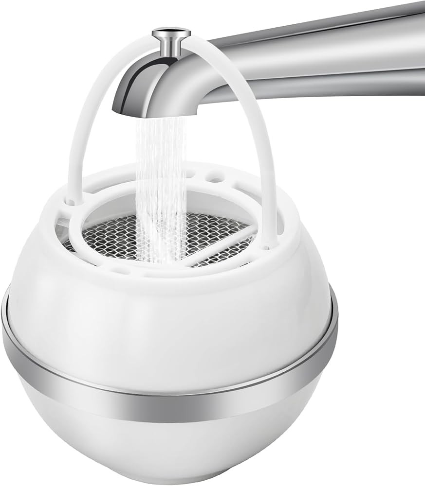 Bath Ball Filter-Bathtub Water Filter Remove Chlorine Improve Water Quality to Softer, Smoother S... | Amazon (US)