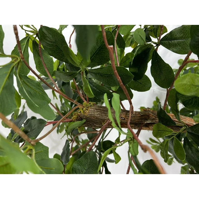 Handmade 6' Artificial Black Olive Tree, Fake Tree with Real Wood Trunks by Cypress & Alabaster | Walmart (US)