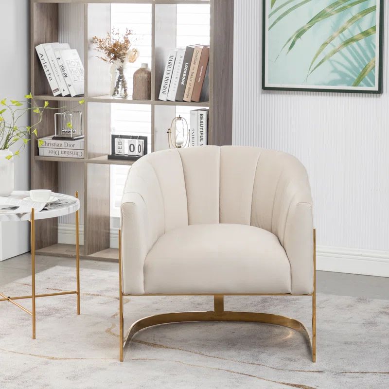 Tellico Upholstered Barrel Chair | Wayfair North America