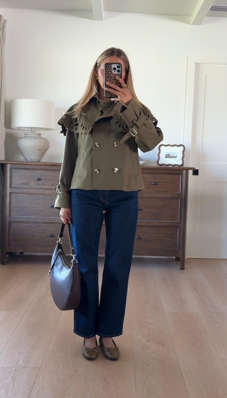 Cutie jacket is from Amazon ( on sale rn! ) 
Jeans are Abercrombie- I did short length to wear w flats!
