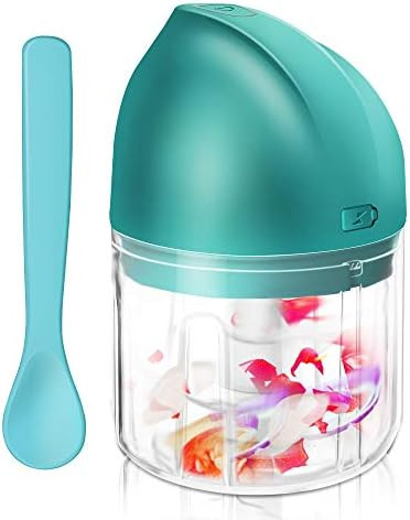 FENDIC Mini Electric Chopper, Mini Chopper, Wireless Portable Electric Mini Food Chopper with Spoon, | Amazon (US)