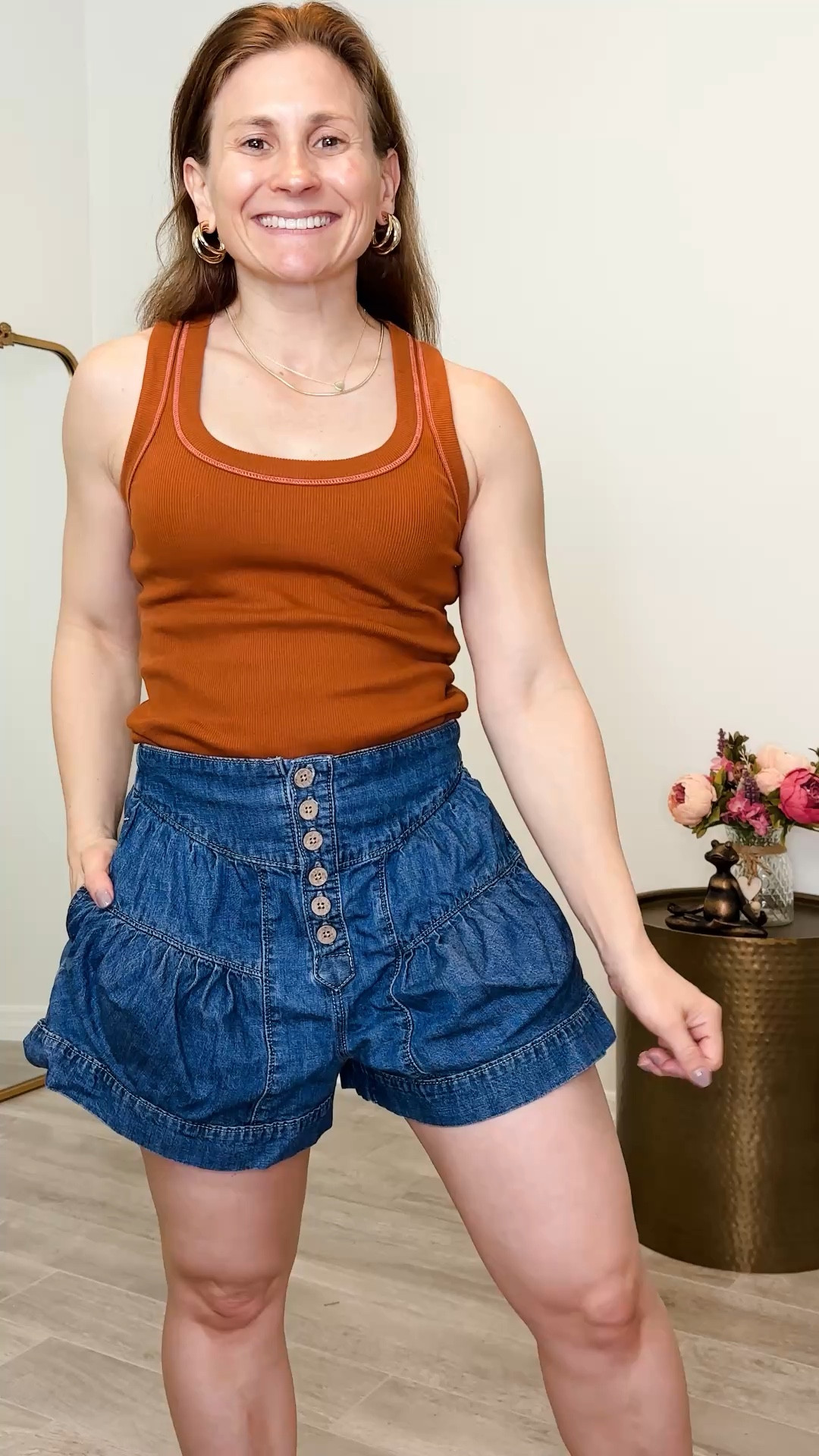 These shorts have been around for a while. Wearing my true size XS (I have a filter bottom and legs)

#LTKOver40 #LTKootd #LTKPetite