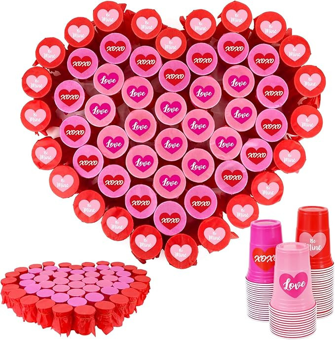 Valentines Games for Kids, 50 PACK Valentine's Punch Game DIY Gifts Party Favors Includes 50 Pcs ... | Amazon (US)