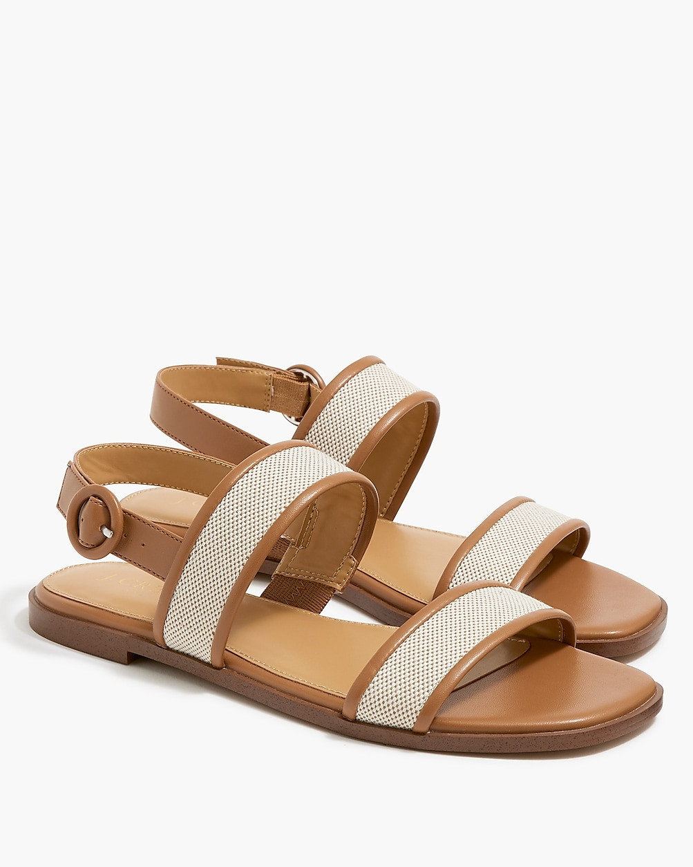 Double-strap buckle sandals | J.Crew Factory