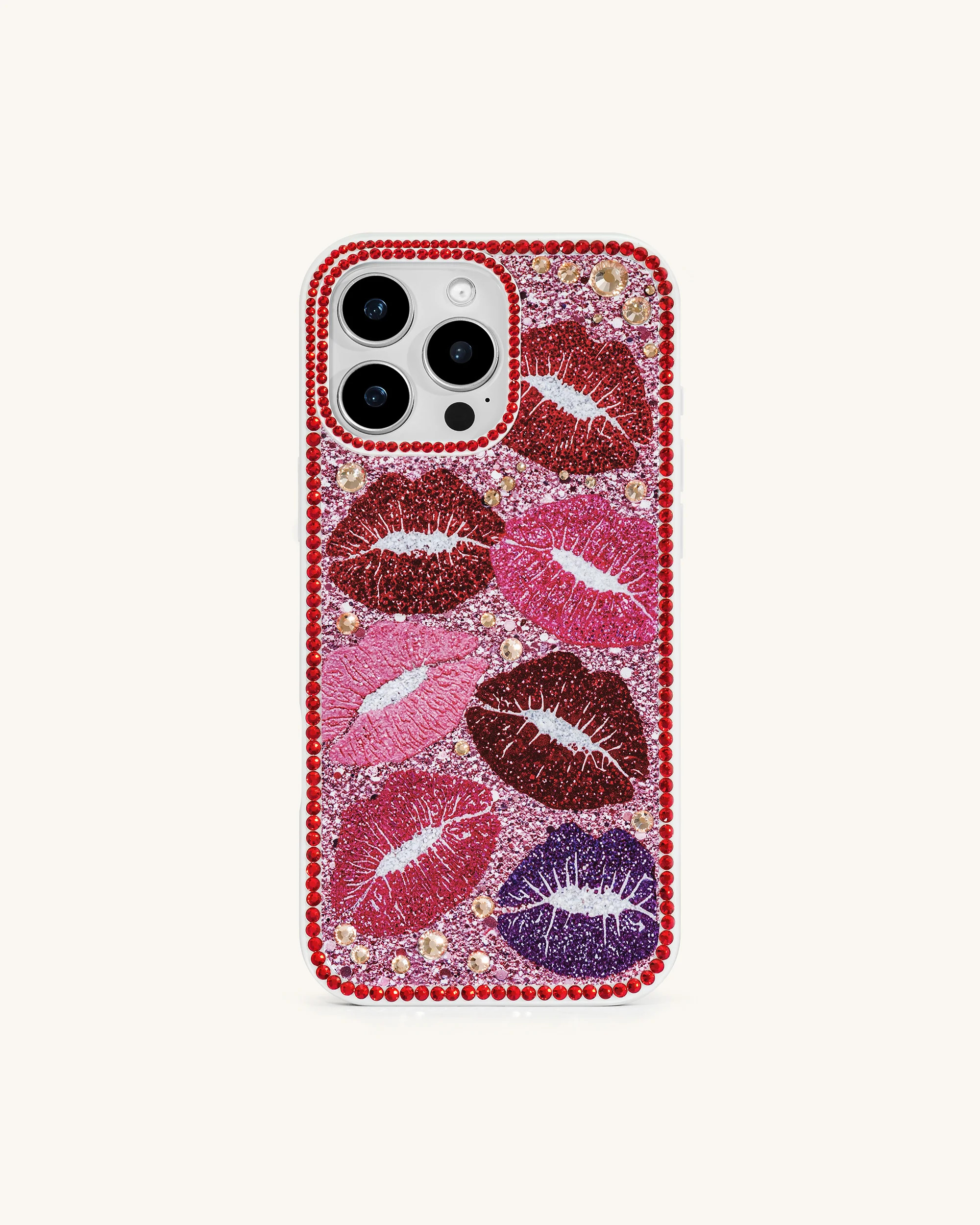 Kiss of Glamour Phone Case - Multicolor Red | JW PEI US