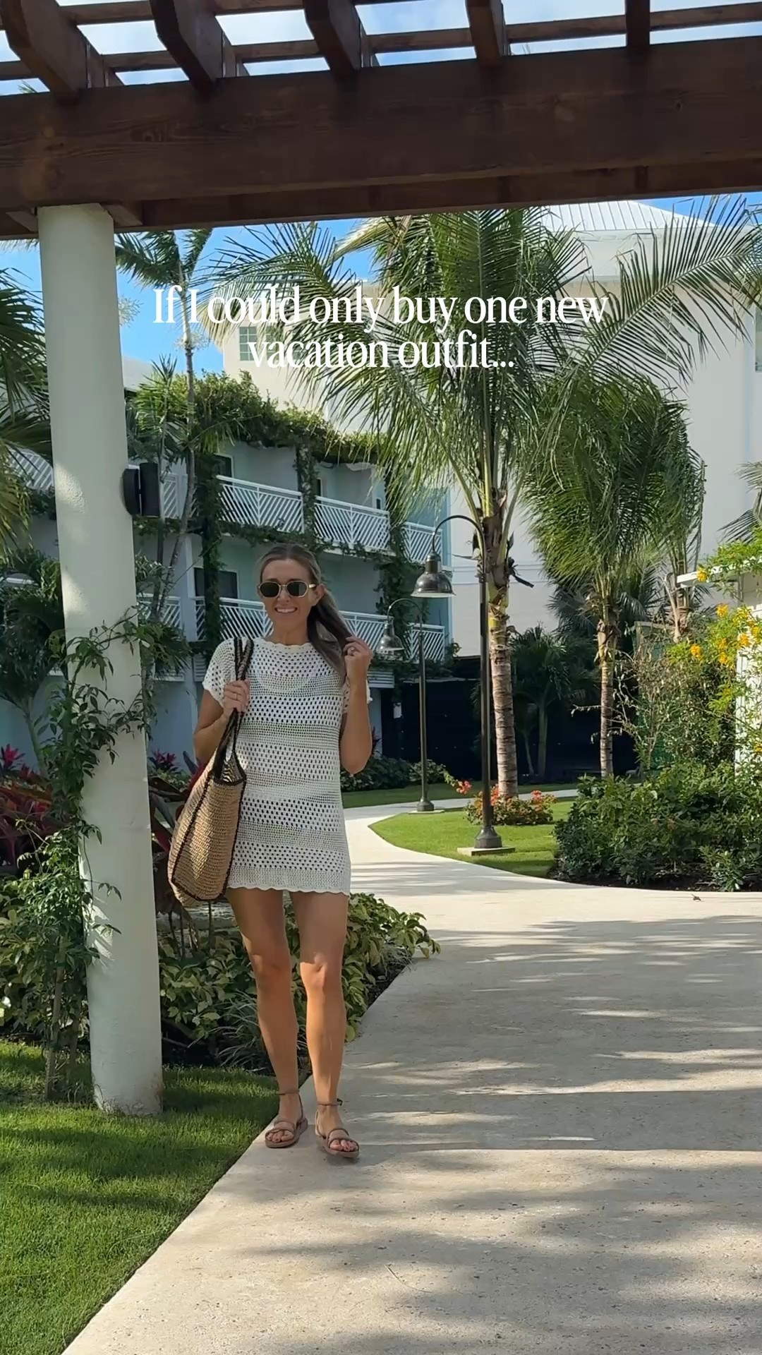 This cream crochet cover-up is my favorite Amazon find — it works over all my swimsuits thanks to the neckline and sleeves. I grabbed these @crocs  sandals and have zero regrets (so comfortable around the resort and cute with dresses too). And this Albion Fit swimsuit is the perfect amount of coverage for moms who still want to feel good in a bikini.

I’ll be sharing more vacation looks all week — save this for your next trip and follow along for beach days, resort outfits, and warm weather style.

Everything is linked in my LTK.

vacation swim outfit, amazon vacation finds, beach vacation outfit, mom swimwear outfit, tropical vacation outfits, resort wear for moms, classic vacation style, beach cover up outfit, everyday vacation outfits
