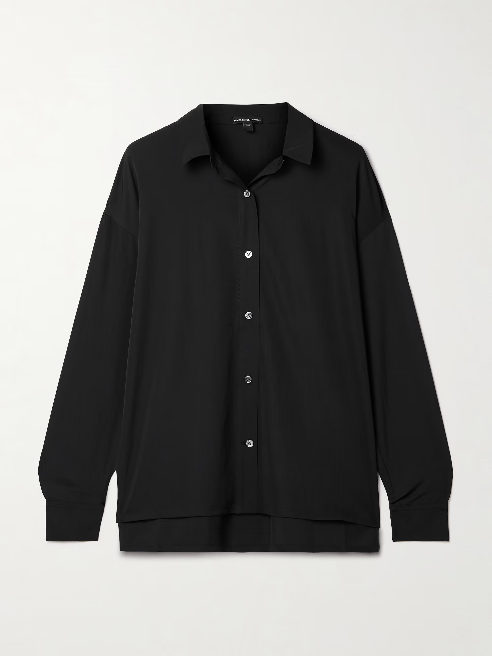 Matte-satin shirt | NET-A-PORTER (UK & EU)