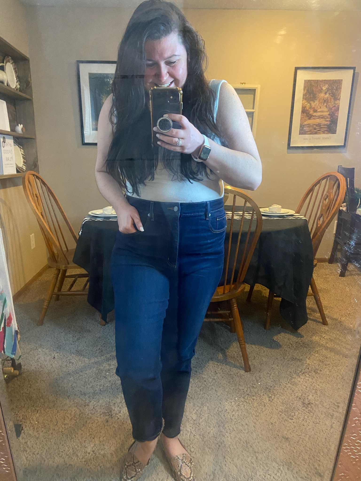 Loft Finds denim and sweater 

#LTKSeasonal #LTKcurves #LTKFind