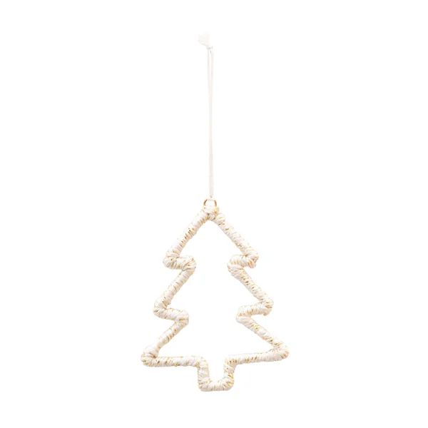 Yarn Wrapped Tree Holiday Shaped Ornament | Wayfair North America
