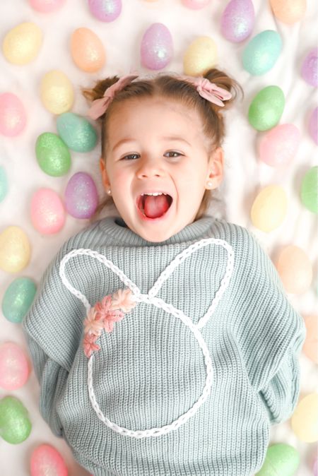 Easter, Easter outfits, Easter photos, Easter sweater, Easter eggs, hair bows 

The sweater is from Smith & Saylor (@smithandsaylor) use code WILLIAM to save! 

#easter #easteroutfits #eastersweater #eastereggs #hairbows

#LTKkids #LTKSeasonal #LTKfamily